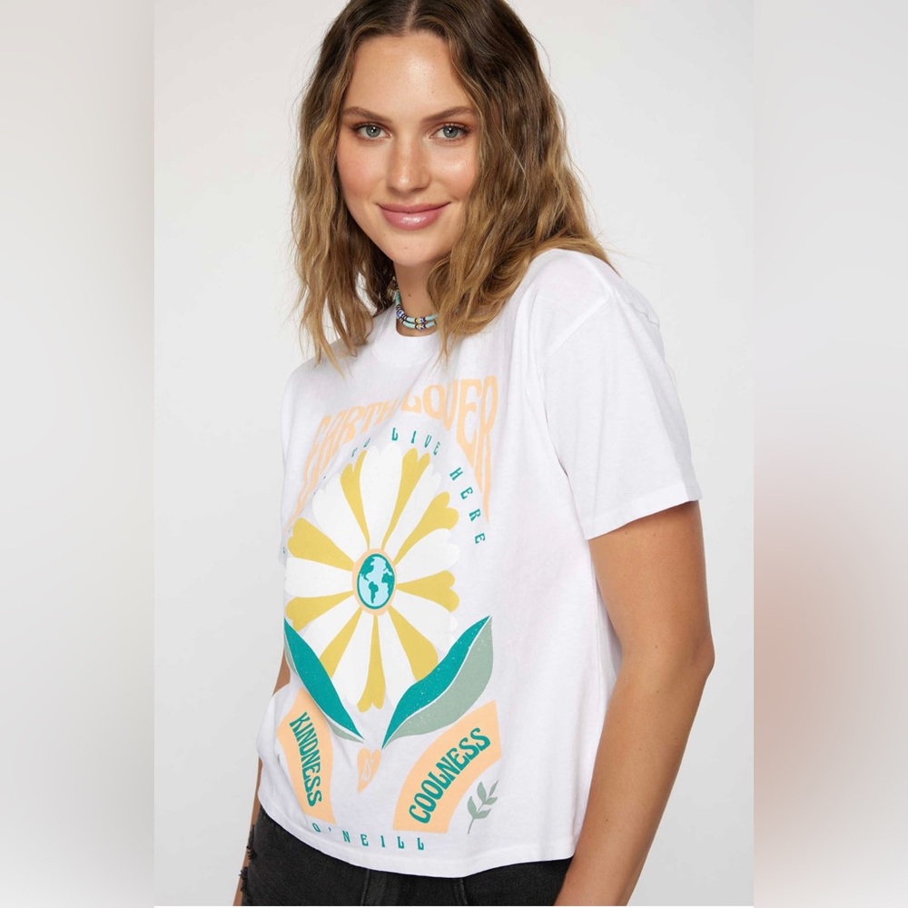 NWT O’Neill Earth Lover tee- M